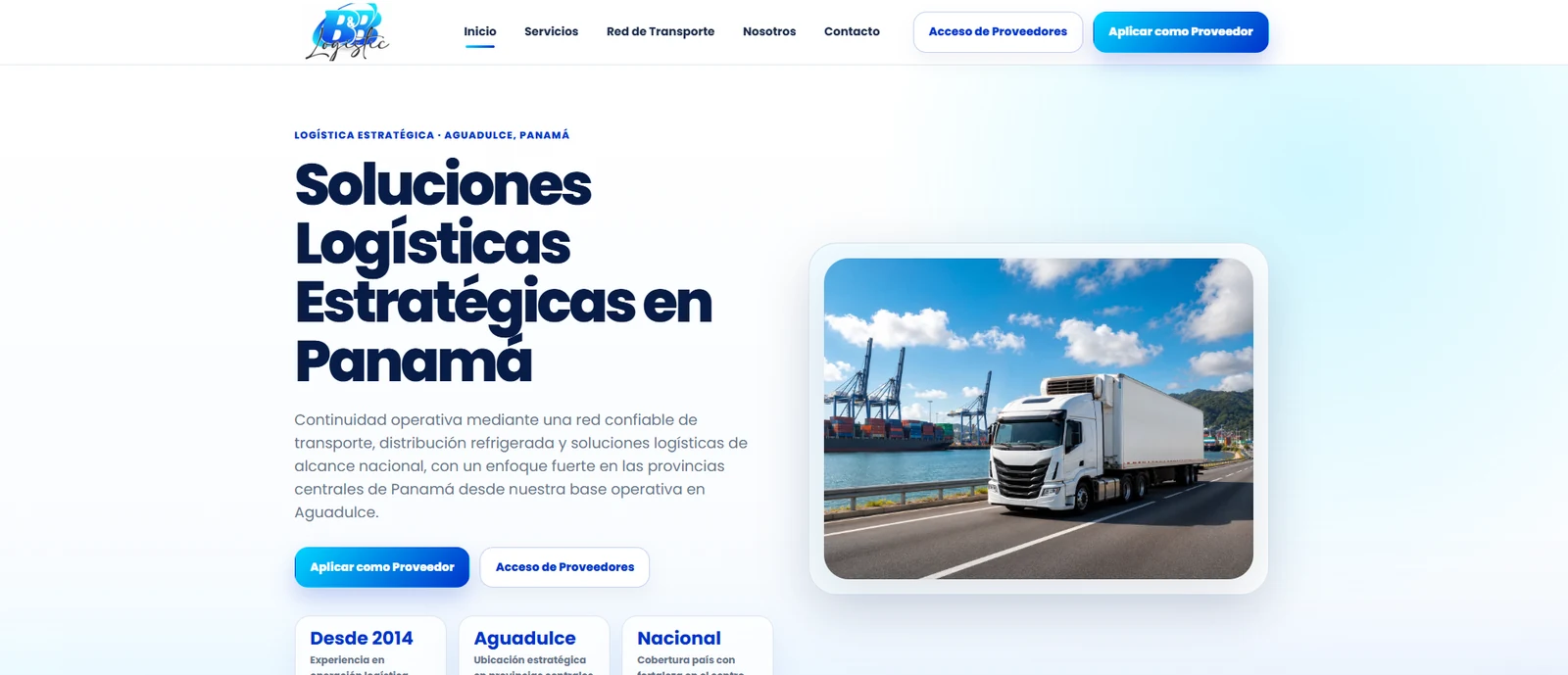 Vista previa del proyecto Nova Track Portal
